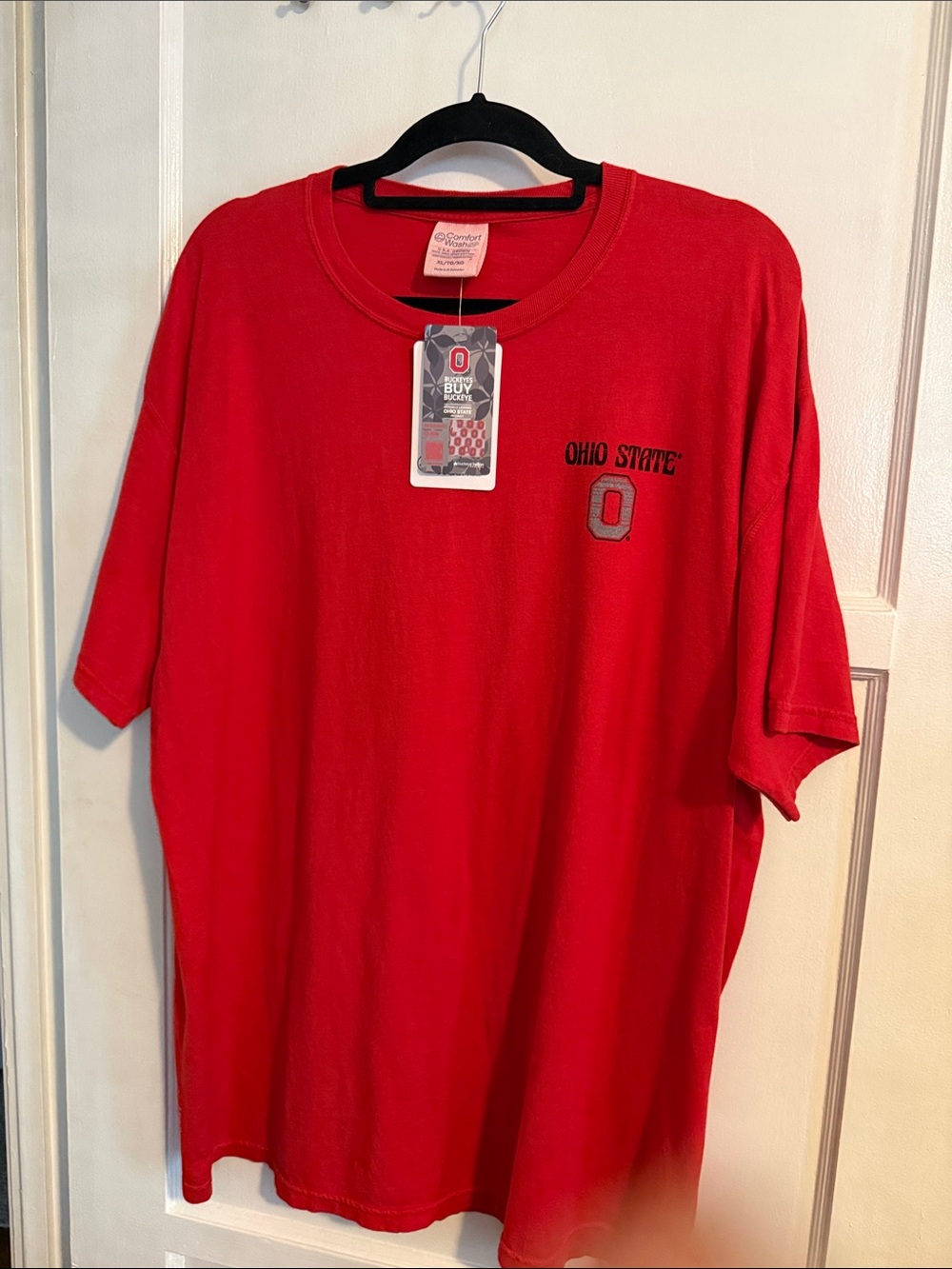 Ohio State Red Short Sleeve Crewneck Tee